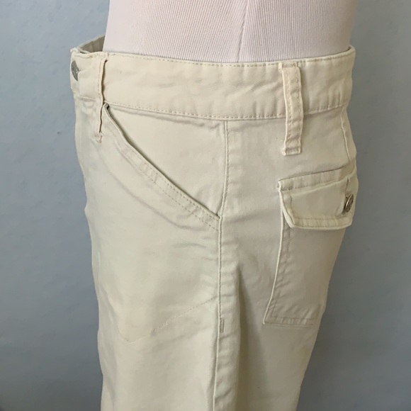 Cream Khaki Skirt Blu Y2 - Picture 10 of 11